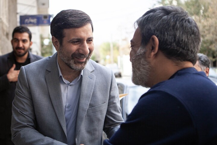 تصاویر/ دیدار سخنگوی شورای نگهبان با خانواده شهید ناظر «مهدی طالب‌زاده»