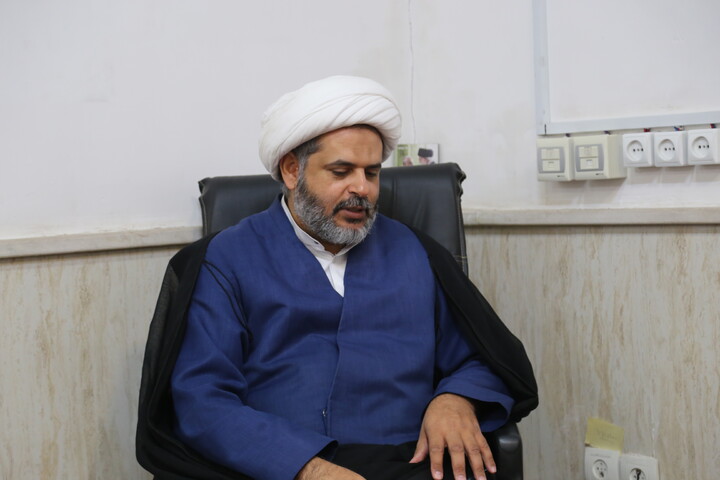 تصاویر/دیدار مدیر مدرسه علمیه سیدالشهدا(ع)خرمشهر با مدیر حوزه عمیله خوزستان