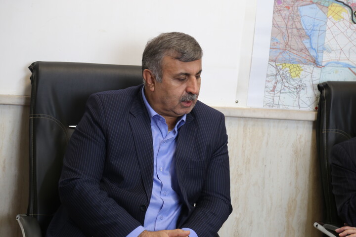 تصاویر/دیدار معاونت توسعه مدیریت و منابع استانداری خوزستان با مدیر حوزه علمیه خوزستان