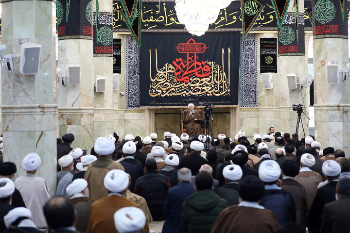 تصاویر/ درس اخلاق آیت الله العظمی جوادی آملی