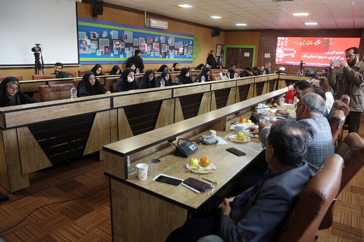 تصاویر/ نشست خبری فرماندهی سپاه امام علی ابن الی طالب(ع)