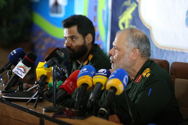 تصاویر/ نشست خبری فرماندهی سپاه امام علی ابن الی طالب(ع)