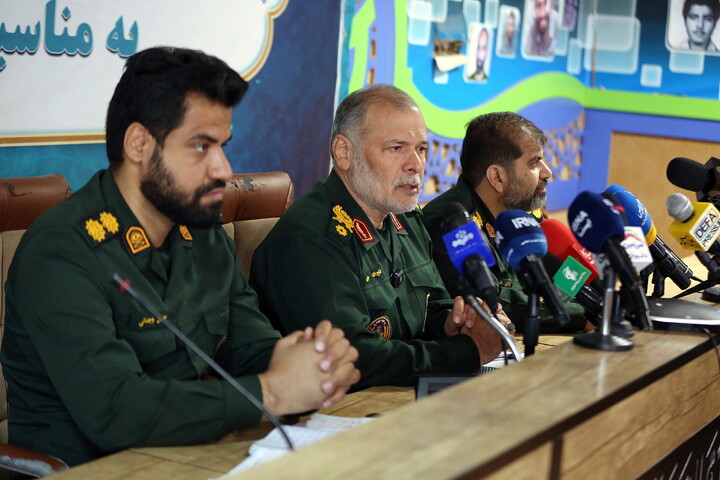 تصاویر/ نشست خبری فرماندهی سپاه امام علی ابن الی طالب(ع)
