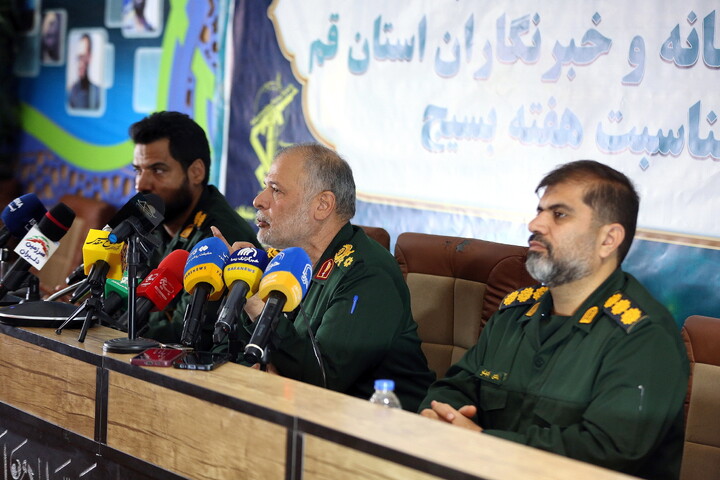 تصاویر/ نشست خبری فرماندهی سپاه امام علی ابن الی طالب(ع)