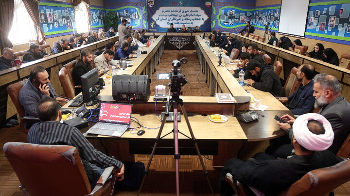 تصاویر/ نشست خبری فرماندهی سپاه امام علی ابن الی طالب(ع)