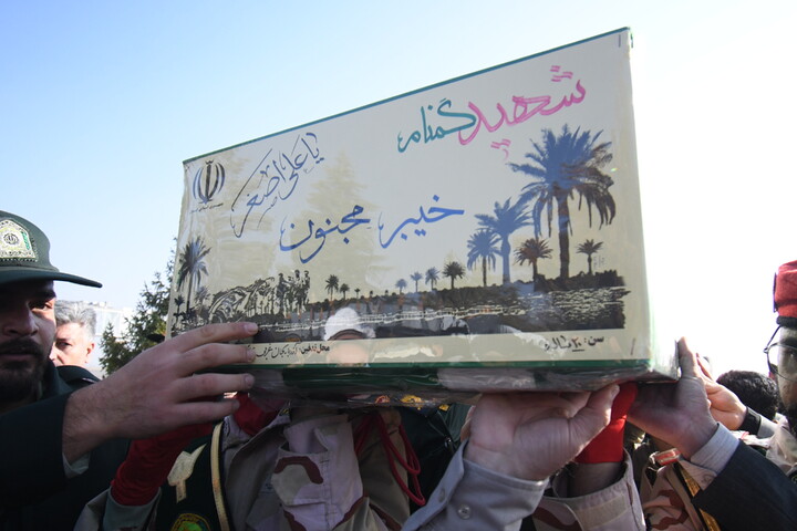 تصاویر/ استقبال از پیکر مطهر 6 شهید گمنام در ارومیه