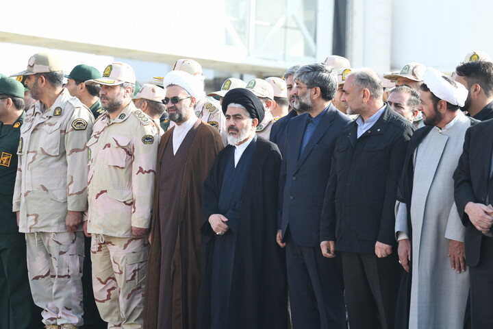 تصاویر/ استقبال از پیکر مطهر 6 شهید گمنام در ارومیه