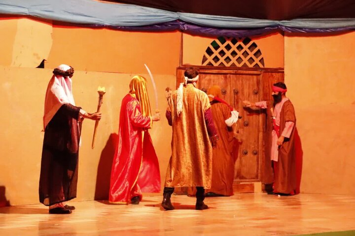 تصاویر/ نمایش «حدیث غربت» در تکاب