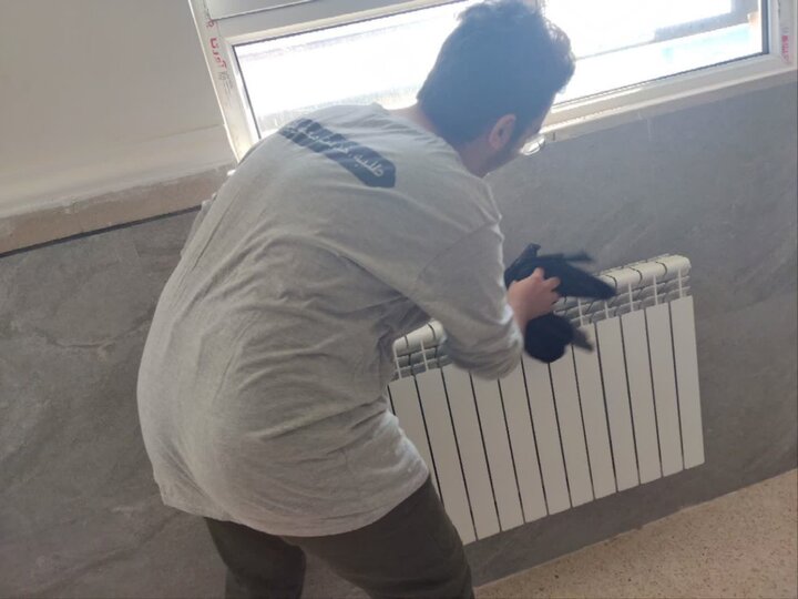 تصاویر / حضور طلاب جهادی حوزه علمیه قزوین در روستای اروس آباد