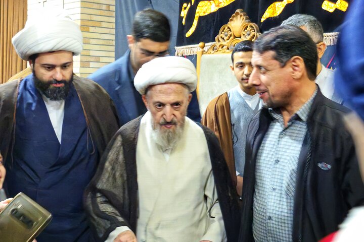 تصاویر/ درس اخلاق آیت‌الله‌ العظمی سبحانی