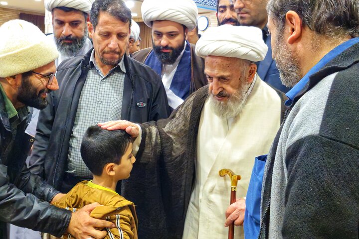 تصاویر/ درس اخلاق آیت‌الله‌ العظمی سبحانی