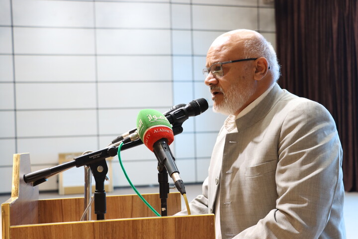 سخنرانی مجتهدزاده قائم مقام تولیت دارالعلم و موقوفات آیت الله بهبهانی رحمت الله علیه 