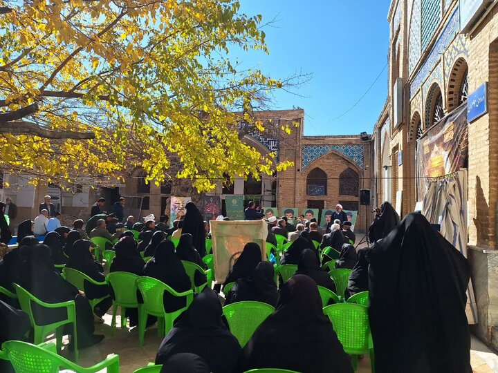 تصاویر/مراسم استقبال و تشییع پیکر مطهر شهید گمنام در شهرستان شازند