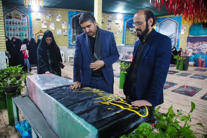 تصاویر/مراسم شبی با شهید در دلیجان