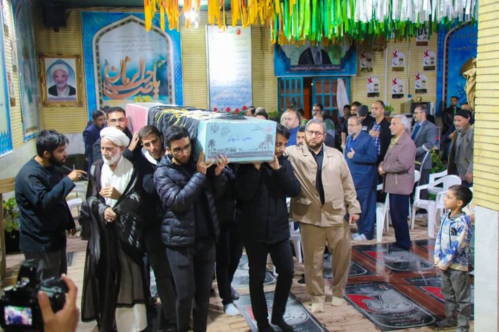 تصاویر/مراسم شبی با شهید در دلیجان