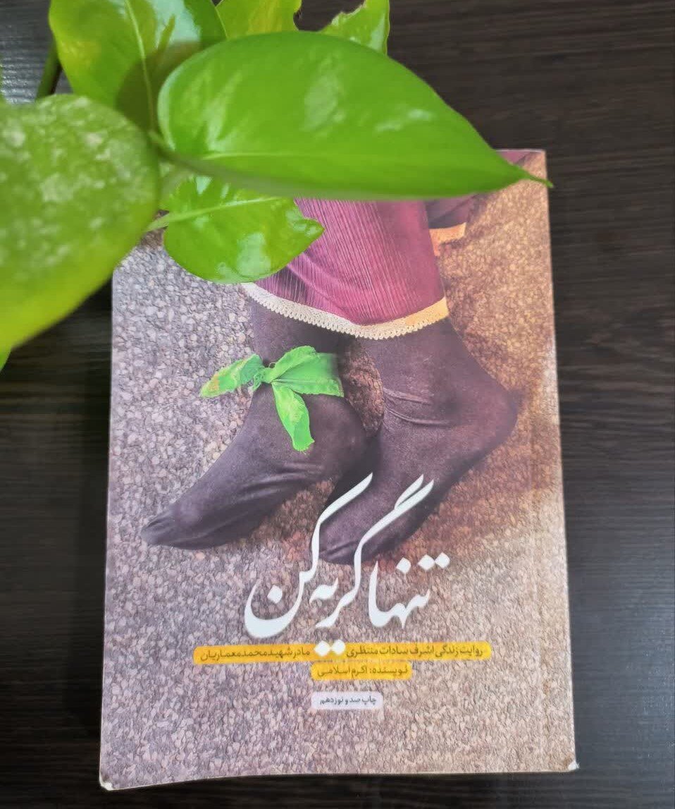 معرفی کتاب «تنها گریه کن» در برنامه «برشی از کتاب»، در بندرعباس