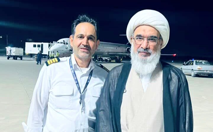 تقدیر نماینده ولی در بوشهر از سرخلبان هواپیمایی ایران