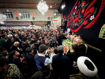 تصاویر/ مراسم شبی با شهید گمنام در سلماس