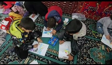 مسابقه نقاشی «علم در خدمت صلح» در کاشان برگزار شد +عکس