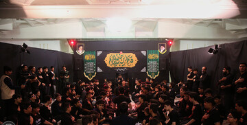 برگزاری سوگواری فاطمی ویژه نوجوانان و کودکان در حرم بانوی کرامت