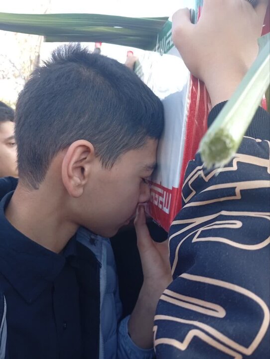 تصاویر/ تشییع پیکر شهدای گمنام در شهرستان نقده