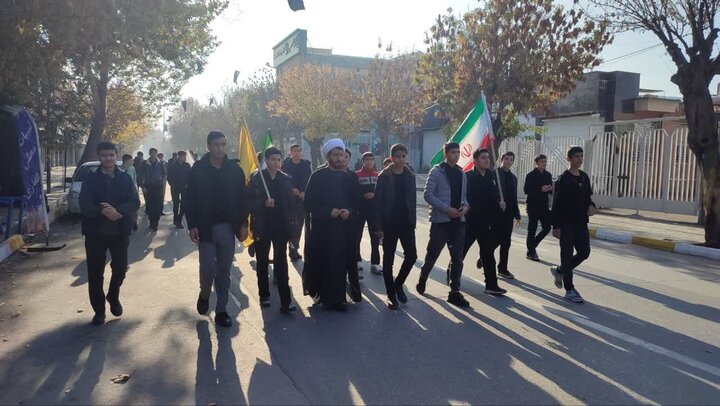 تصاویر/ تشییع پیکر شهدای گمنام در شهرستان نقده