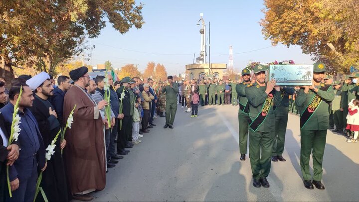 تصاویر/ تشییع پیکر شهدای گمنام در شهرستان نقده