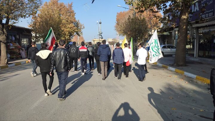 تصاویر/ تشییع پیکر شهدای گمنام در شهرستان نقده