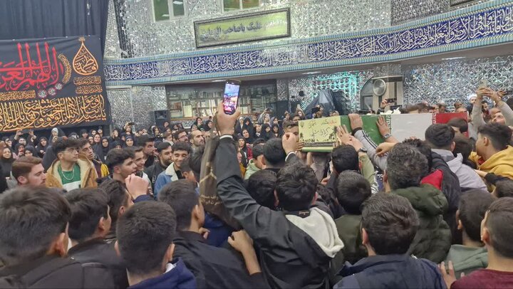 تصاویر/ مراسم و یادواره شهدای مدافع سلامت در مسجد ابوالفضل ارومیه