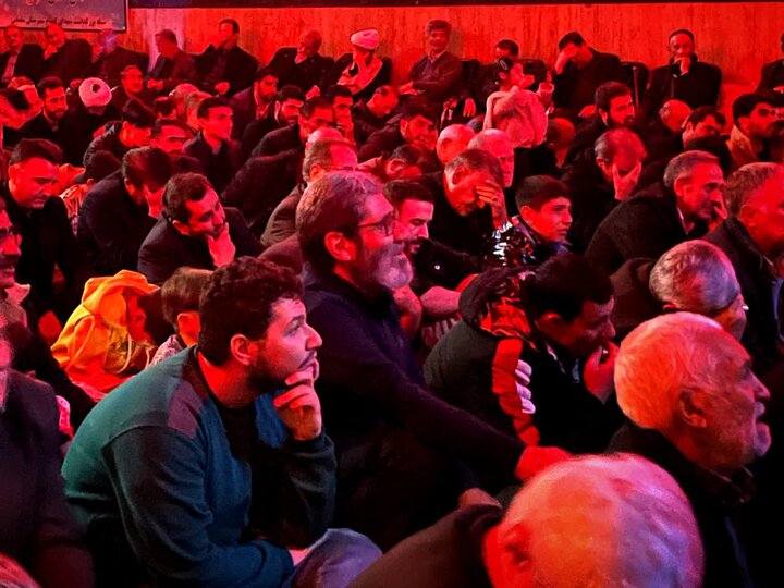 تصاویر/ مراسم شبی با شهید گمنام در سلماس