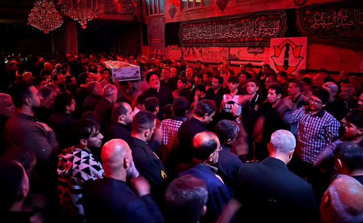 تصاویر/ مراسم شبی با شهید گمنام در سلماس