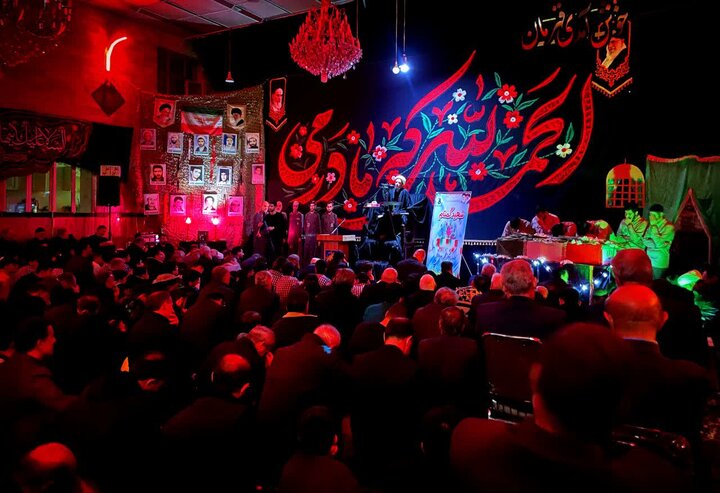 تصاویر/ مراسم شبی با شهید گمنام در سلماس