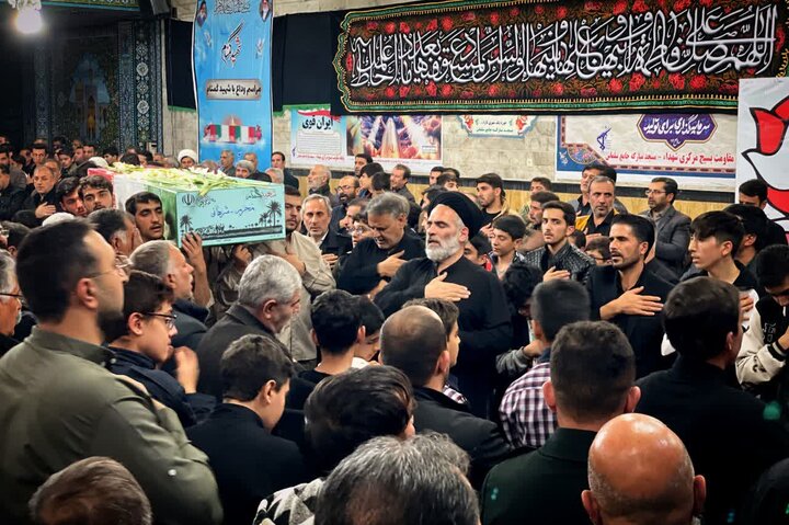 تصاویر/ مراسم شبی با شهید گمنام در سلماس