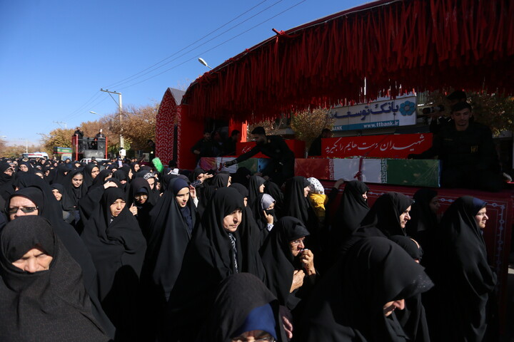 تصاویر/ استقبال از کاروان اهالی بهشت درشهرهای چادگان ، بوئین میاندشت و فریدونشهر اصفهان