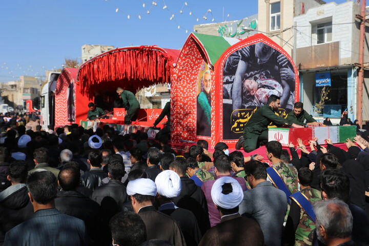 تصاویر/ استقبال از کاروان اهالی بهشت درشهرهای چادگان ، بوئین میاندشت و فریدونشهر اصفهان