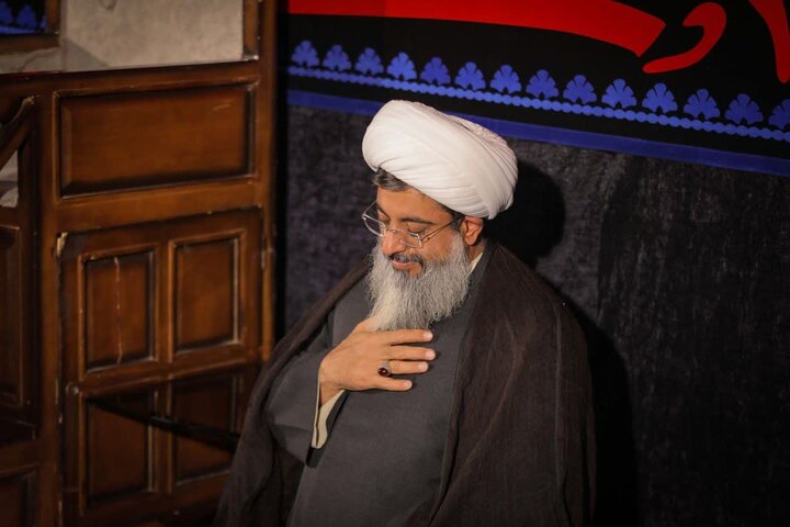 تصاویر/ مجلس روضه شهادت حضرت زهرا(س) در مصلای امام خمینی(ره) هشتگرد