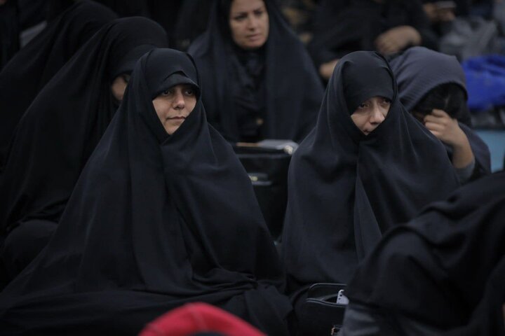 تصاویر/ مجلس روضه شهادت حضرت زهرا(س) در مصلای امام خمینی(ره) هشتگرد