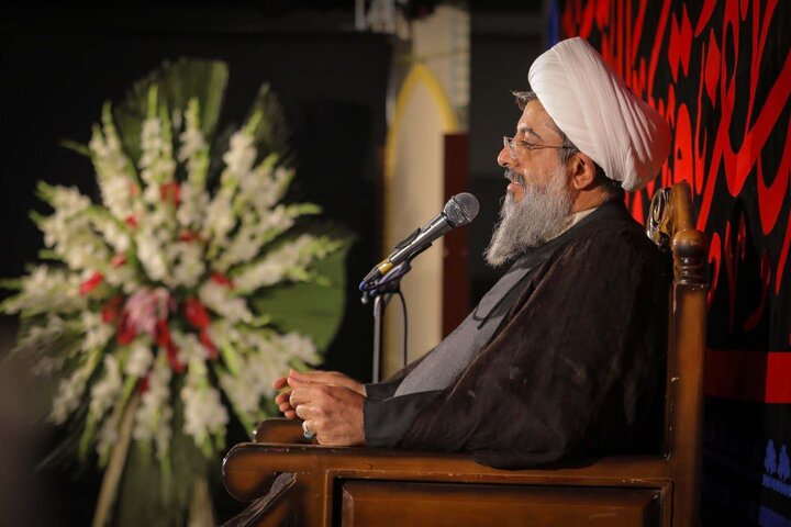 تصاویر/ مجلس روضه شهادت حضرت زهرا(س) در مصلای امام خمینی(ره) هشتگرد