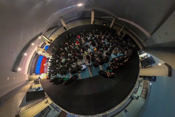 تصاویر/ مجلس روضه شهادت حضرت زهرا(س) در مصلای امام خمینی(ره) هشتگرد