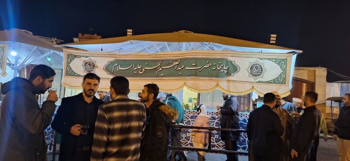 تصاویر /اردوی زیارتی و سیاحتی جمعی ازطلاب حوزه علمیه قزوین به مناسبت هفته بسیج وروز قشر(روزطلبه ودانشجو) به حرم مطهر عبدالعظیم حسنی