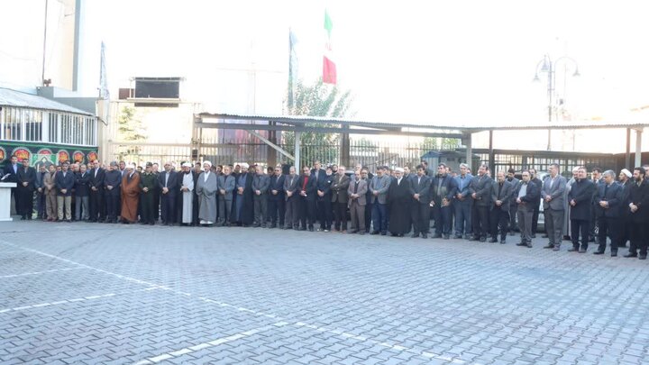 تصاویر/ اهتزاز پرچم فاطمی در ارومیه