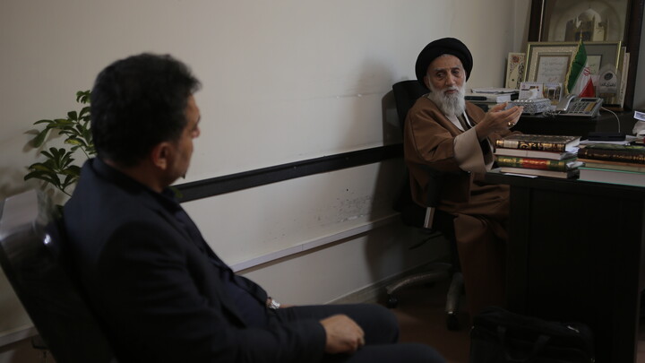 تصاویر/دیدار نماینده مردم همدان در مجلس شورای اسلامی با مدیر حوزه علمیه استان