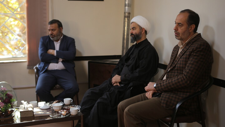 تصاویر/دیدار نماینده مردم همدان در مجلس شورای اسلامی با مدیر حوزه علمیه استان