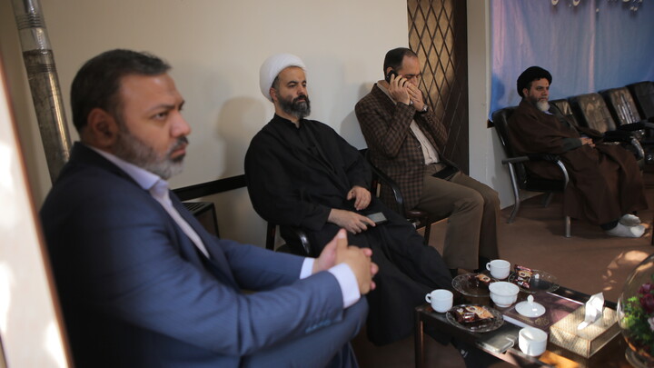 تصاویر/دیدار نماینده مردم همدان در مجلس شورای اسلامی با مدیر حوزه علمیه استان