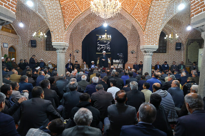 تصاویر |  هیئت عزاداری روستای میلان شهرستان اسکو