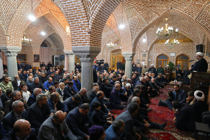 تصاویر |  هیئت عزاداری روستای میلان شهرستان اسکو