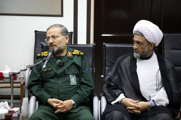 تصاویر/ دیدار رئیس سازمان بسیج مستضعفین با آیت الله سعیدی