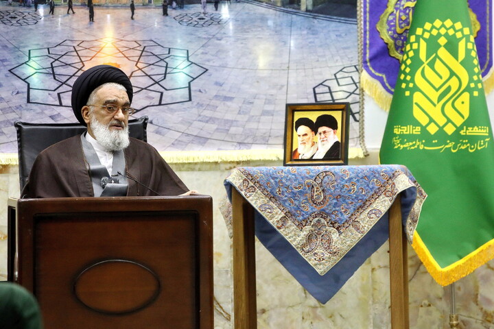 تصاویر/ دیدار رئیس سازمان بسیج مستضعفین با آیت الله سعیدی