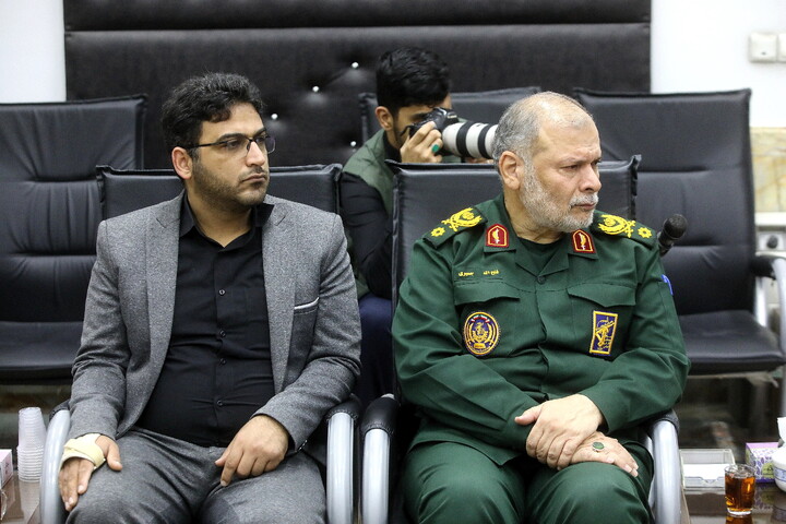 تصاویر/ دیدار رئیس سازمان بسیج مستضعفین با آیت الله سعیدی