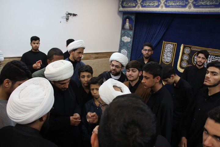 تصاویر/مراسم  عزاداری شهادت حضرت فاطمه زهرا (س) در مدرسه علمیه الغدیر اهواز